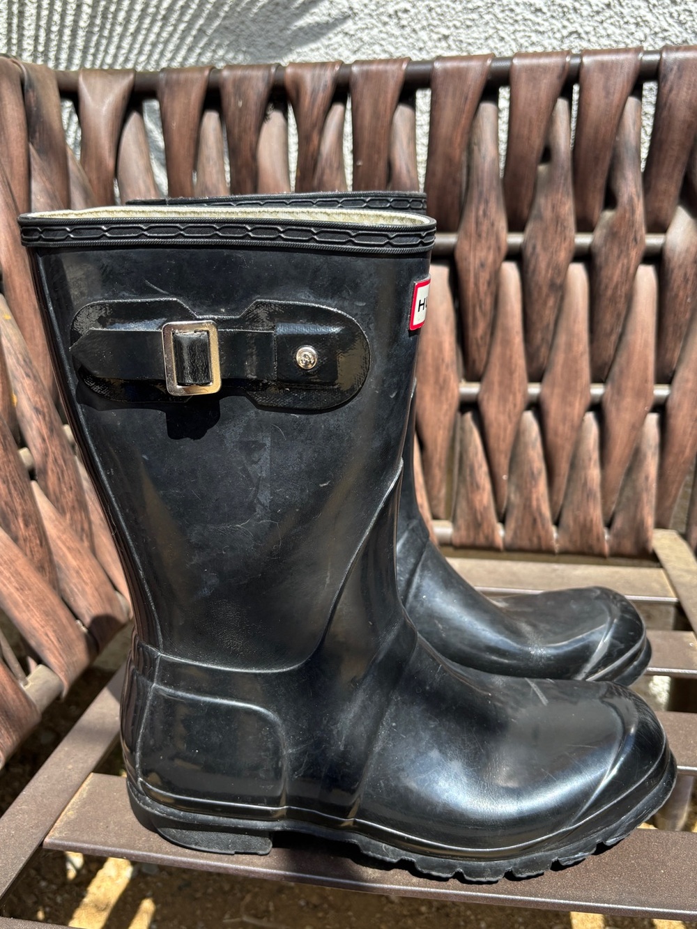 HUNTER Original Short Gloss Rain Boot - Women's